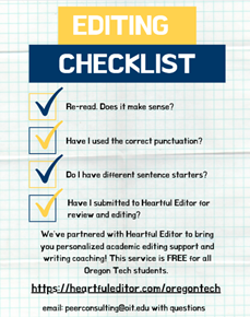 Editing Checklist