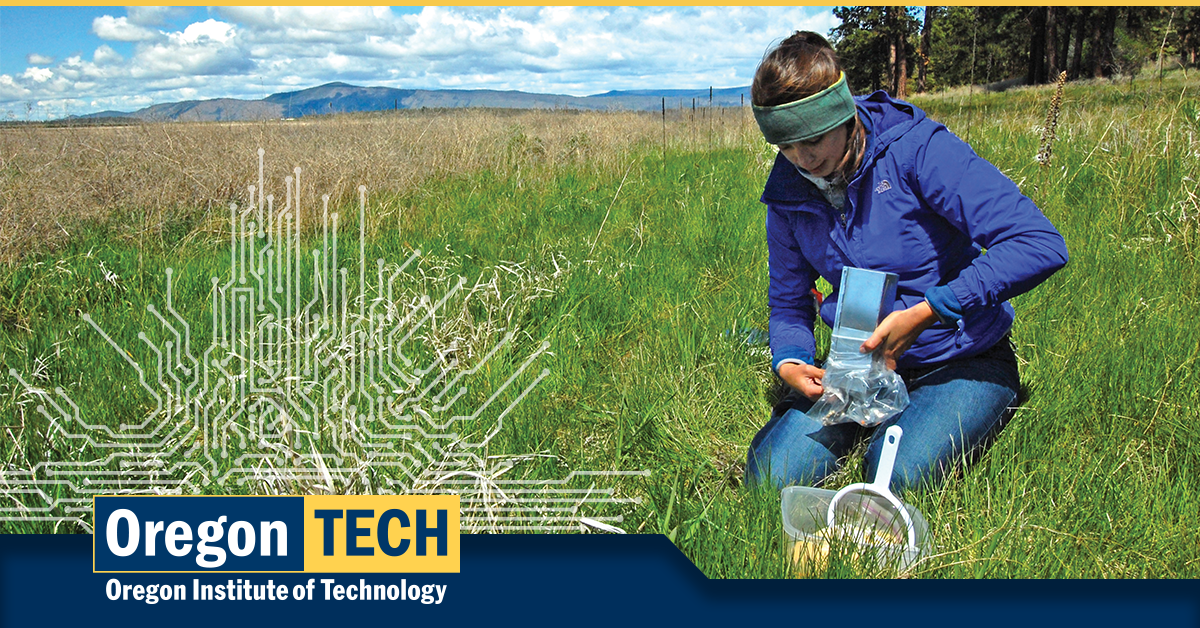 Natural Sciences in field -Oregon Tech graphic