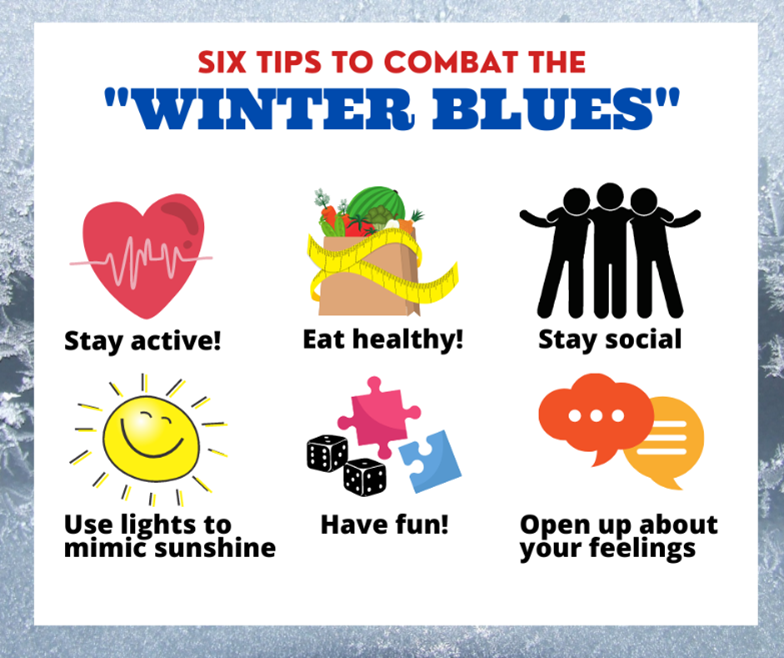 Six Tips to Combat Winter Blues
