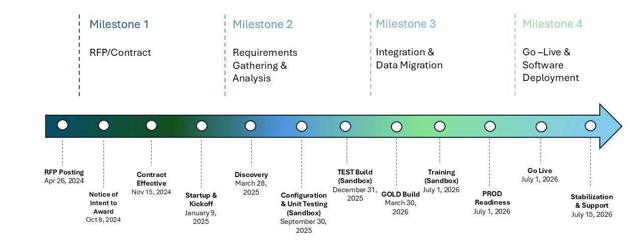 Banner Milestone Timeline Graphic 