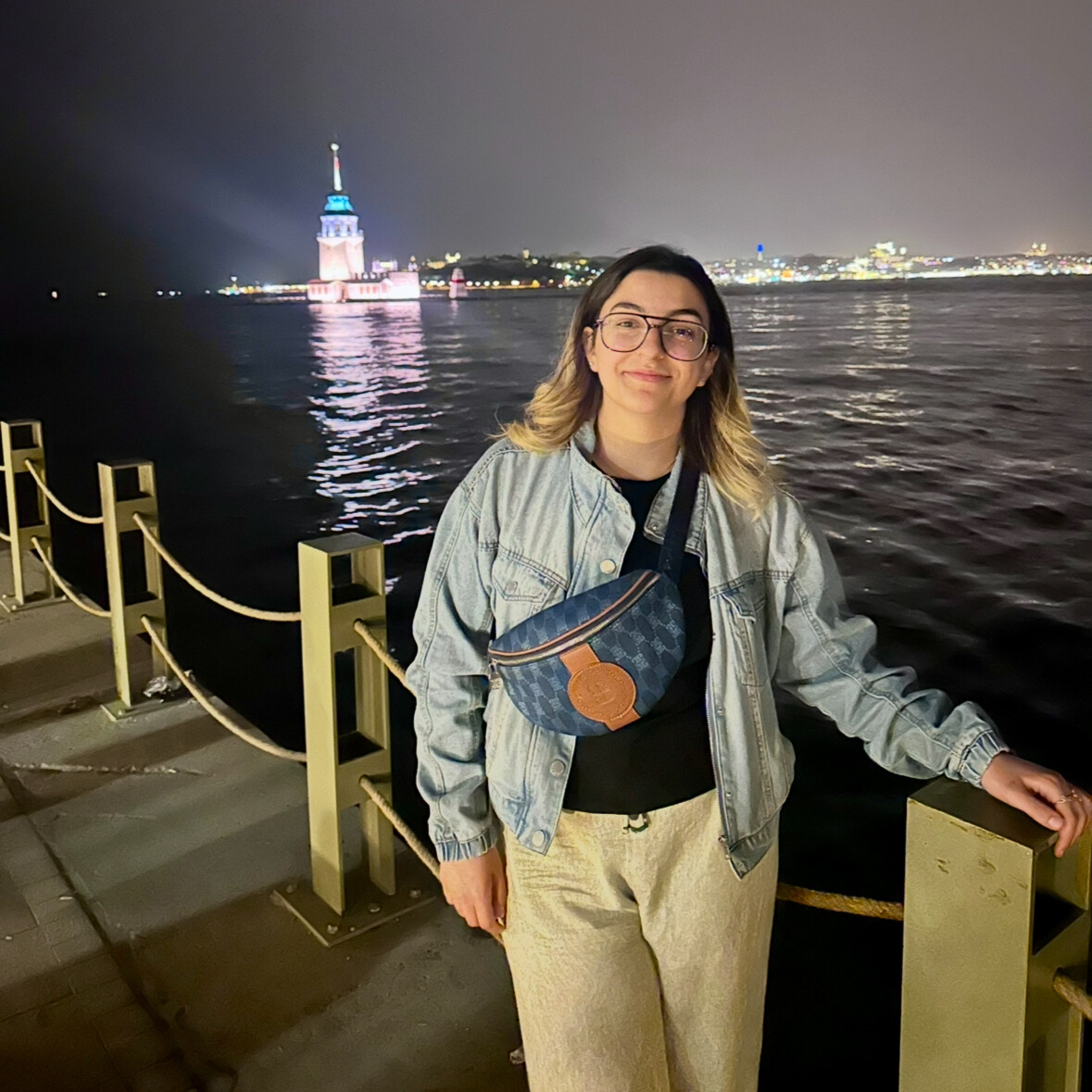 Sofia an Oregon Tech student standing