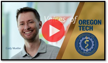 A YouTube thumbnail of a student being interviewed