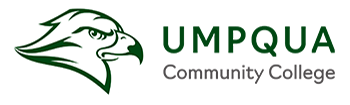 Umpqua Community College horizontal colored logo