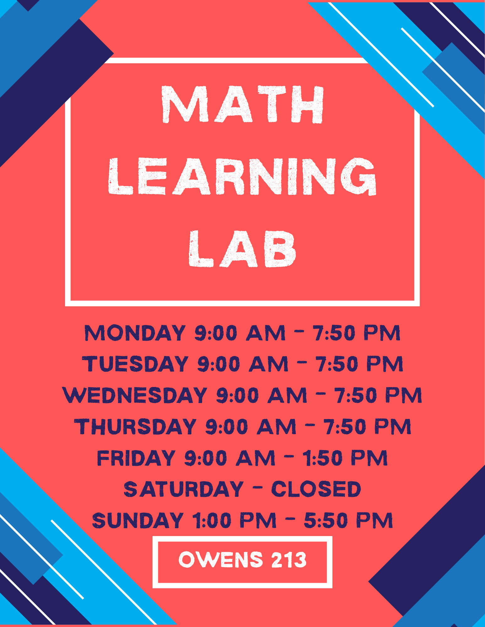 Math LL Flyer Fall 26