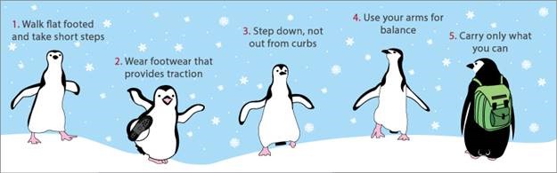 (2019-2020) Winter Safety Walk like a Penguin