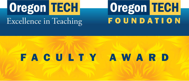 2017-18 Oregon Tech Foundation Excellence in Teaching Award