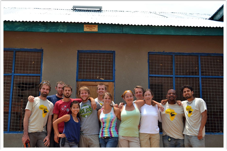 Oregon Tech Renewable Energy Engineering students in Tanzani
