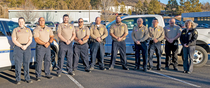 Campus Safety Officers in New Uniforms