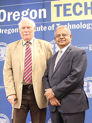 John Lund and President Naganathan small