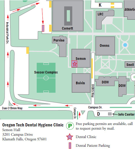 KF Dental Clinic Parking Map