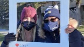 Brianna Schwenk and Amanda Cota