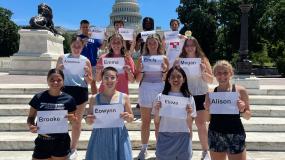 Megan at Leadership Program 2024