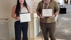 Cali West and Will Duarte at SNMMI Orlando