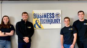 Quinn Damitio, Jared McBride, Peter Simonsen, and Tanner Kar