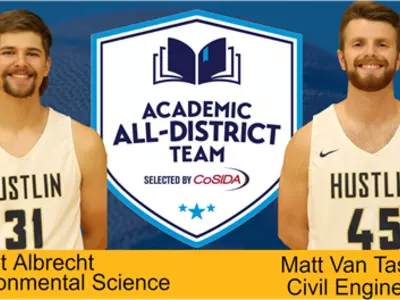 Tech’s Albrecht and Van Tassell Named to CoSIDA Academic All-District® First Team