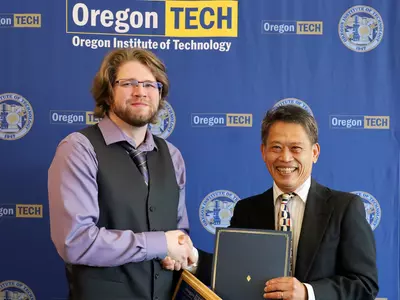 CJ Hieronimus, 2023 Award Winner and nominator, Dr. Nguyen