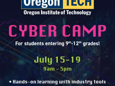 Cyber Camp flyer