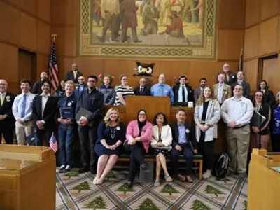 Government Relations at Oregon State Capital 