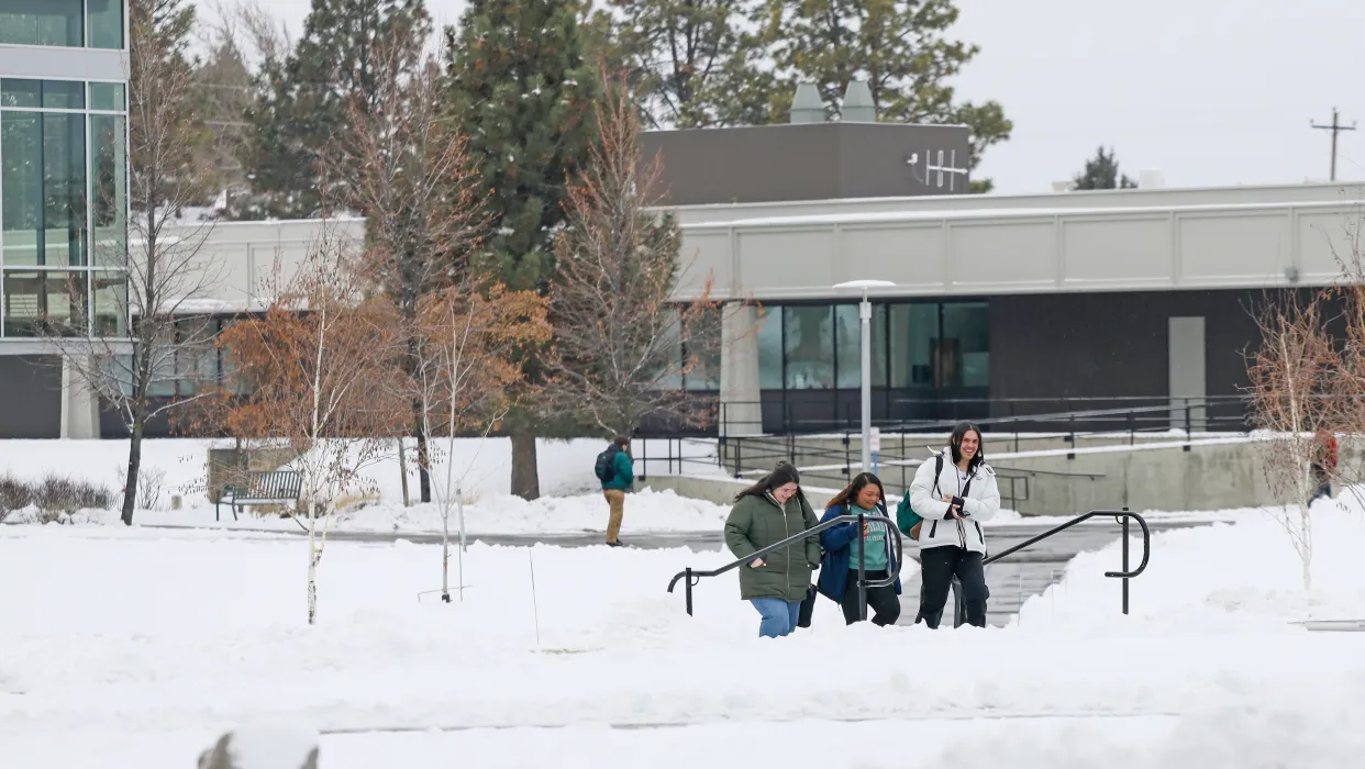 Klamath Falls Campus in the Snow
