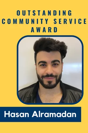 Outstanding Community Service Award - Hasan Alramadan