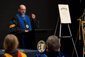 Bradley R. Newcomer at Phi Kappa Phi Installation