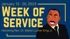 Martin Luther King, Week of Service 2023